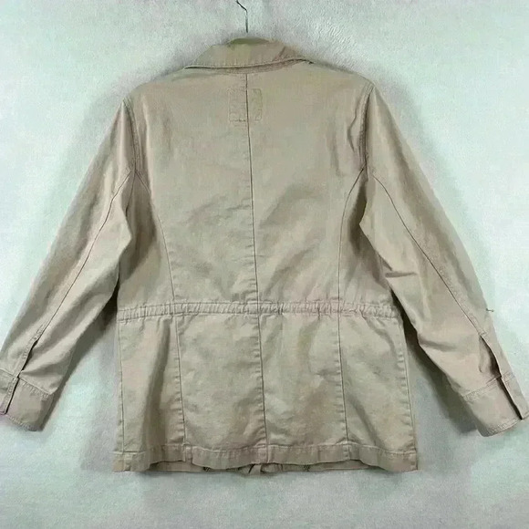 Gap Utility Jacket Women’s Size Large Blush Pink 100% Cotton Lots of Pickets! - Picture 4 of 11